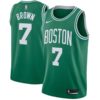 Jaylen Brown Boston Celtics Nike Swingman Jersey Green - Icon Edition