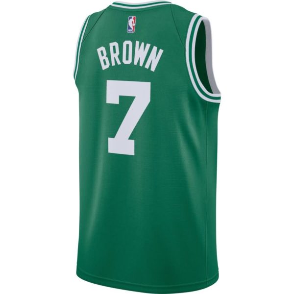 Jaylen Brown Boston Celtics Nike Swingman Jersey Green - Icon Edition