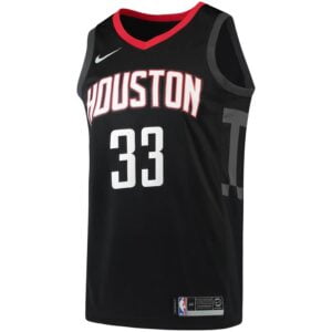 Ryan Anderson Houston Rockets Nike Swingman Jersey - Statement Edition - Black