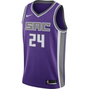 Buddy Hield Sacramento Kings Nike Swingman Jersey Purple - Icon Edition