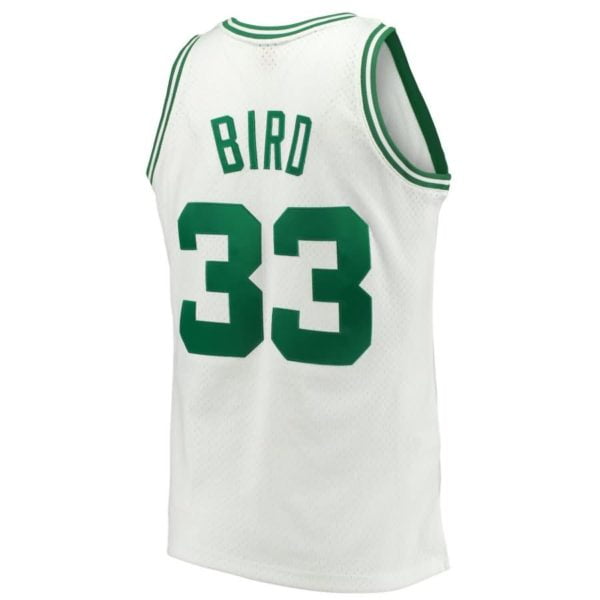 Larry Bird Boston Celtics Mitchell & Ness 1985-86 Hardwood Classics Swingman Jersey - White