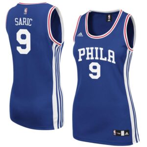 Dario Saric Philadelphia 76ers adidas Women's Road Replica Jersey - Royal