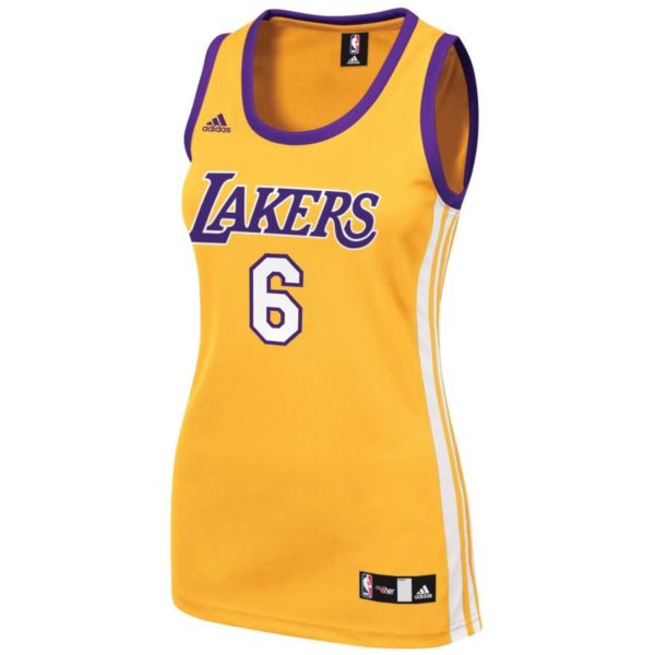 Jordan Clarkson Los Angeles Lakers adidas Women's Home Replica Jersey - Gold