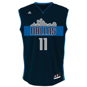 Yogi Ferrell Dallas Mavericks adidas Alternate Replica Jersey - Navy