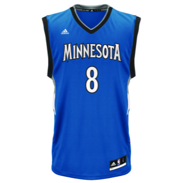 Zach Lavine Minnesota Timberwolves adidas Road Replica Jersey - Blue