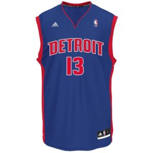 Marcus Morris Detroit Pistons adidas Road Replica Jersey - Royal