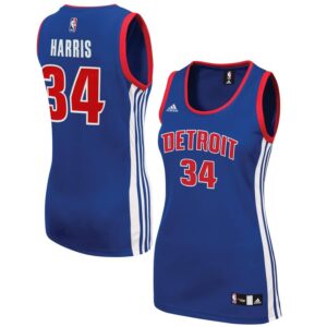 Tobias Harris Detroit Pistons adidas Women's Road Replica Jersey - Royal