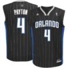 Elfrid Payton Orlando Magic adidas Alternate Pinstripe Replica Jersey - Black