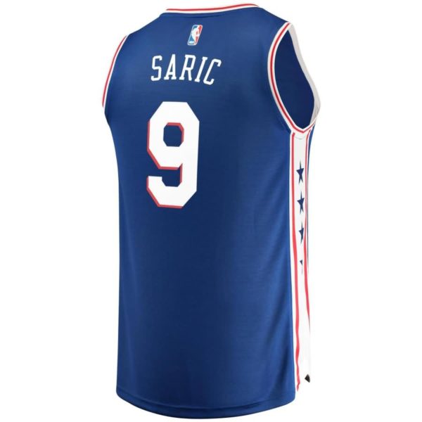 Dario Saric Philadelphia 76ers Fanatics Branded Youth Fast Break Replica Jersey Royal - Icon Edition