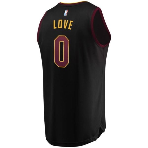 Kevin Love Cleveland Cavaliers Fanatics Branded Youth Fast Break Replica Jersey Black - Icon Edition