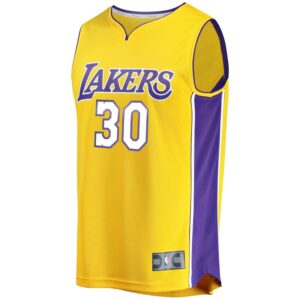 Julius Randle Los Angeles Lakers Fanatics Branded Youth Fast Break Replica Jersey Gold - Icon Edition