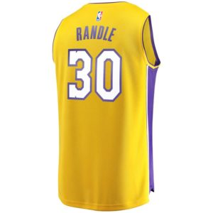 Julius Randle Los Angeles Lakers Fanatics Branded Youth Fast Break Replica Jersey Gold - Icon Edition