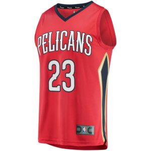Anthony Davis New Orleans Pelicans Fanatics Branded Youth Fast Break Replica Jersey Red - Statement Edition