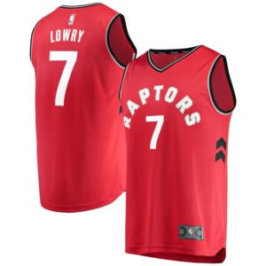 Kyle Lowry Toronto Raptors Fanatics Branded Youth Fast Break Replica Jersey Red - Icon Edition