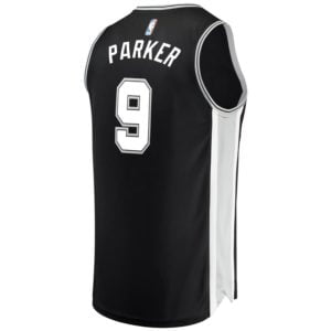 Tony Parker San Antonio Spurs Fanatics Branded Youth Fast Break Replica Jersey Black - Icon Edition