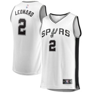 Kawhi Leonard San Antonio Spurs Fanatics Branded Youth Fast Break Replica Jersey White - Association Edition