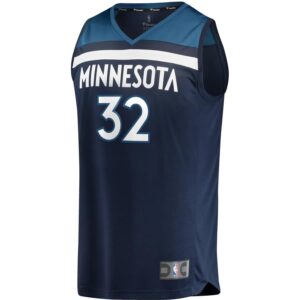 Karl-Anthony Towns Minnesota Timberwolves Fanatics Branded Youth Fast Break Replica Jersey Blue - Icon Edition