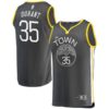 Kevin Durant Golden State Warriors Fanatics Branded Youth Fast Break Replica Jersey Black - Statement Edition