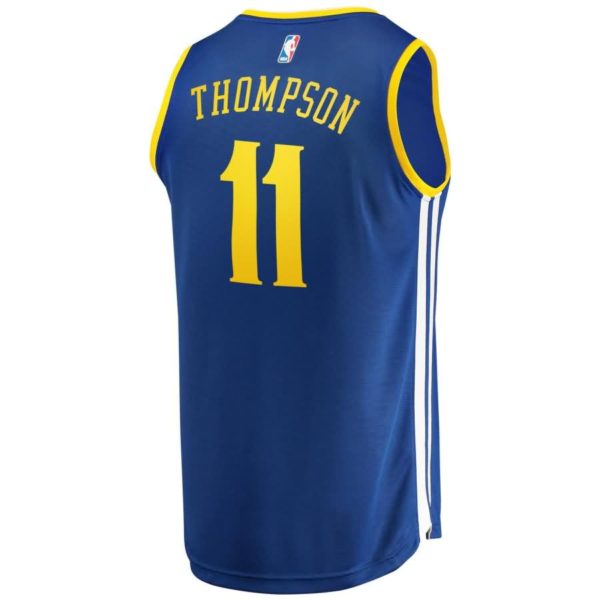 Klay Thompson Golden State Warriors Fanatics Branded Youth Fast Break Replica Jersey Royal - Icon Edition