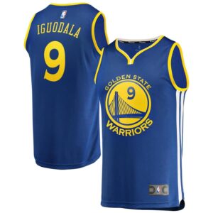 Andre Iguodala Golden State Warriors Fanatics Branded Youth Fast Break Replica Jersey Royal - Icon Edition