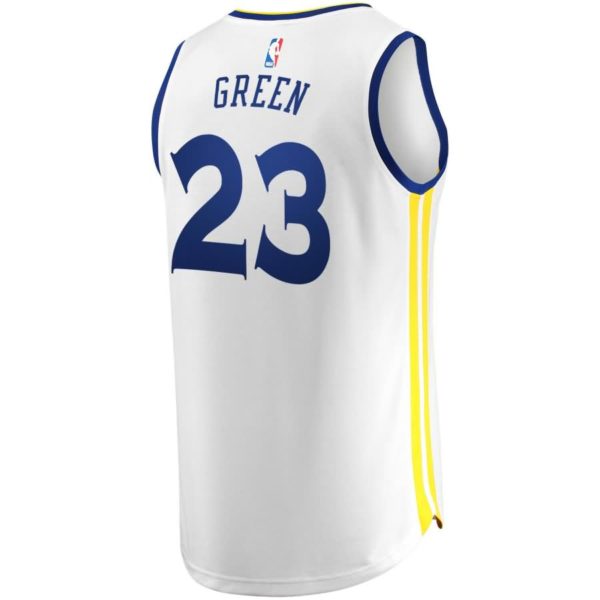 Draymond Green Golden State Warriors Fanatics Branded Youth Fast Break Replica Jersey White - Association Edition