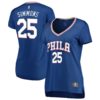 Ben Simmons Philadelphia 76ers Fanatics Branded Women's Fast Break Replica Jersey Royal - Icon Edition