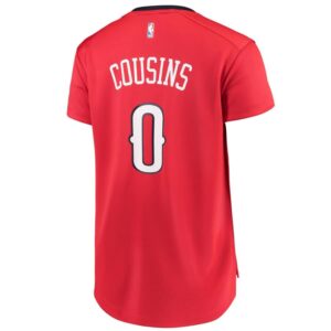 DeMarcus Cousins New Orleans Pelicans Fanatics Branded Women's Fast Break Replica Statement Edition Jersey - Red