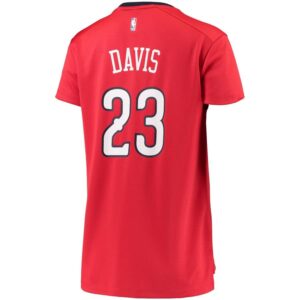 Anthony Davis New Orleans Pelicans Fanatics Branded Women's Fast Break Replica Statement Edition Jersey - Red