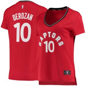 DeMar DeRozan Toronto Raptors Fanatics Branded Women's Fast Break Replica Jersey Red - Icon Edition