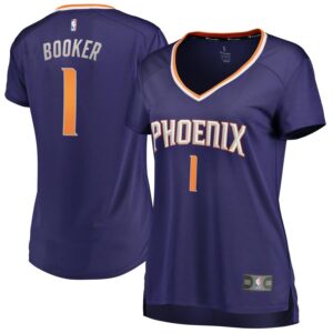 Devin Booker Phoenix Suns Fanatics Branded Women's Fast Break Replica Jersey Purple - Icon Edition