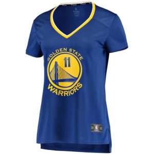 Klay Thompson Golden State Warriors Fanatics Branded Women's Fast Break Replica Jersey Royal - Icon Edition