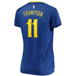 Klay Thompson Golden State Warriors Fanatics Branded Women's Fast Break Replica Jersey Royal - Icon Edition