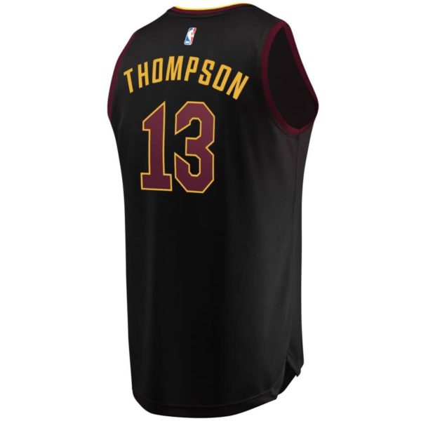 Tristan Thompson Cleveland Cavaliers Fanatics Branded Fast Break Replica Jersey Black - Statement Edition