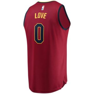 Kevin Love Cleveland Cavaliers Fanatics Branded Fast Break Replica Jersey Maroon - Icon Edition