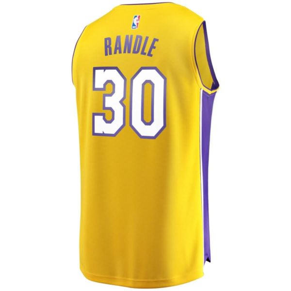 Julius Randle Los Angeles Lakers Fanatics Branded Fast Break Replica Jersey Gold - Icon Edition