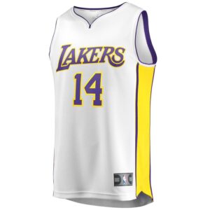 Brandon Ingram Los Angeles Lakers Fanatics Branded Fast Break Replica Jersey White - Association Edition