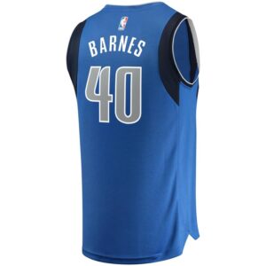 Harrison Barnes Dallas Mavericks Fanatics Branded Fast Break Replica Jersey Blue - Icon Edition