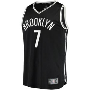 Jeremy Lin Brooklyn Nets Fanatics Branded Fast Break Replica Jersey Black - Icon Edition