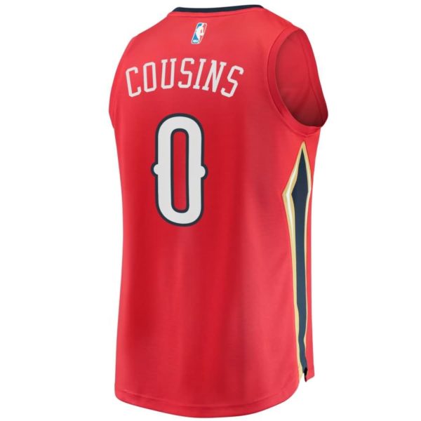 DeMarcus Cousins New Orleans Pelicans Fanatics Branded Fast Break Replica Jersey Red - Statement Edition