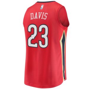 Anthony Davis New Orleans Pelicans Fanatics Branded Fast Break Replica Jersey Red - Statement Edition