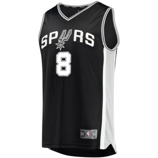 Patty Mills San Antonio Spurs Fanatics Branded Fast Break Replica Jersey Black - Icon Edition