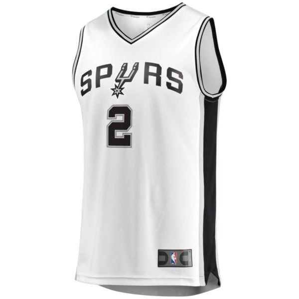 Kawhi Leonard San Antonio Spurs Fanatics Branded Fast Break Replica Jersey White - Association Edition