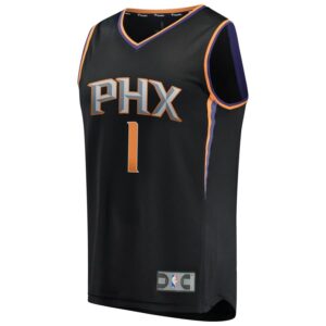 Devin Booker Phoenix Suns Fanatics Branded Fast Break Replica Jersey Black - Statement Edition