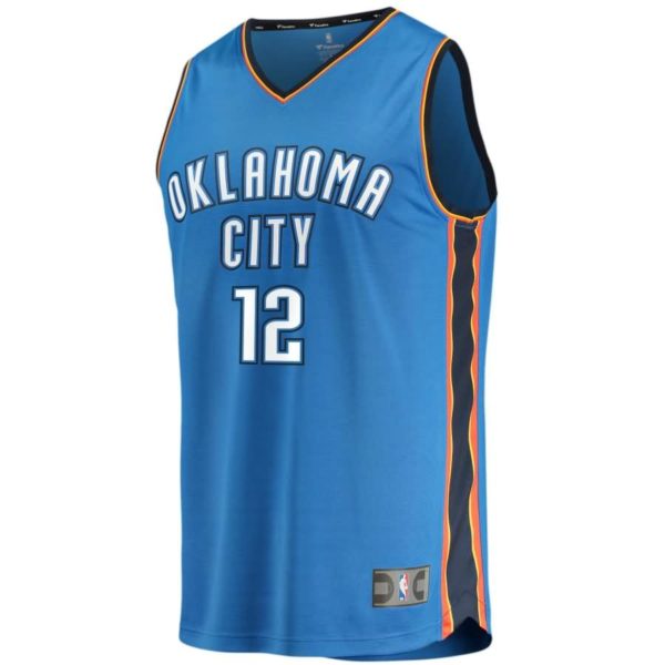 Steven Adams Oklahoma City Thunder Fanatics Branded Fast Break Replica Jersey Blue - Icon Edition