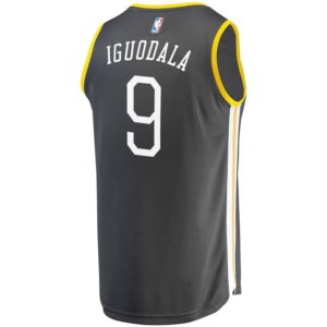 Andre Iguodala Golden State Warriors Fanatics Branded Fast Break Replica Jersey Charcoal - Statement Edition