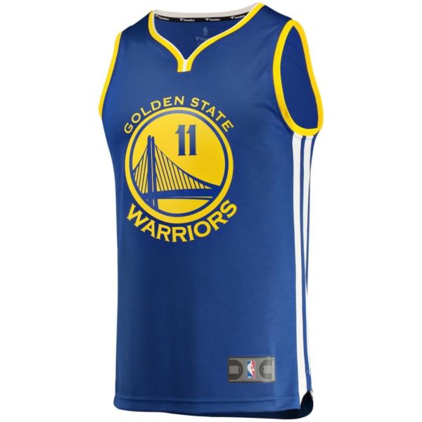 Klay Thompson Golden State Warriors Fanatics Branded Fast Break Replica Jersey Royal - Icon Edition