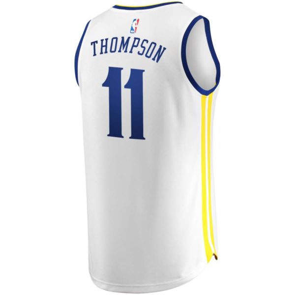 Klay Thompson Golden State Warriors Fanatics Branded Fast Break Replica Jersey White - Association Edition