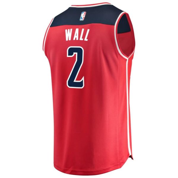 John Wall Washington Wizards Fanatics Branded Fast Break Replica Jersey Red - Icon Edition