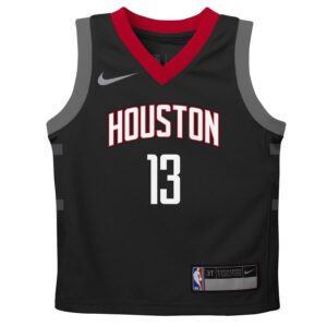 James Harden Houston Rockets Nike Infant Replica Jersey Black - Statement Edition