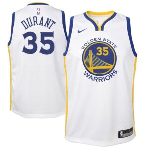 Kevin Durant Golden State Warriors Nike Youth Swingman Jersey White - Association Edition